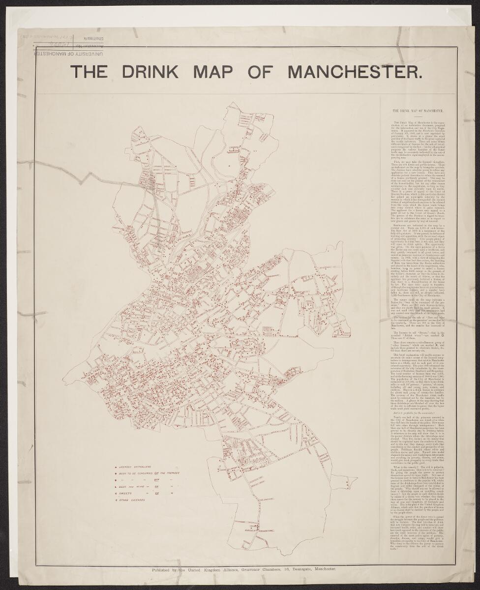 A 1889 Drink Map of Manchester